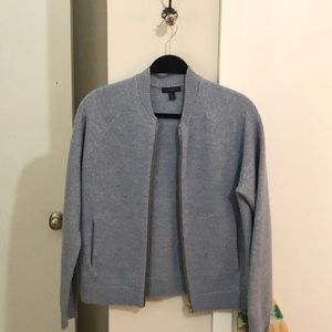 Blue J.Crew Cardigan
